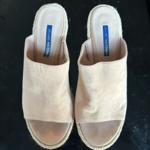 Stuart Wietzman Tan Slippers Size 8